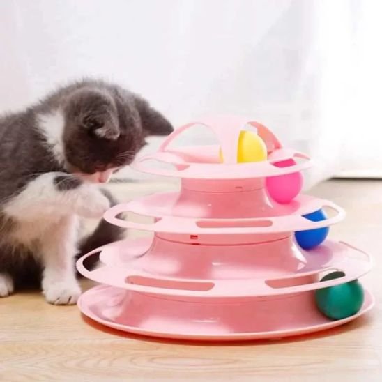 Jouet pour chat Rose