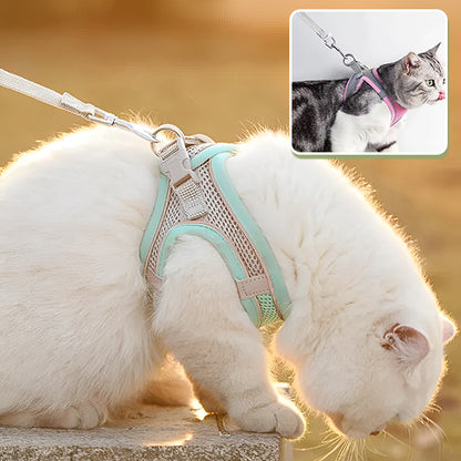 Harnais-pour-chat-facile-d'utilisation