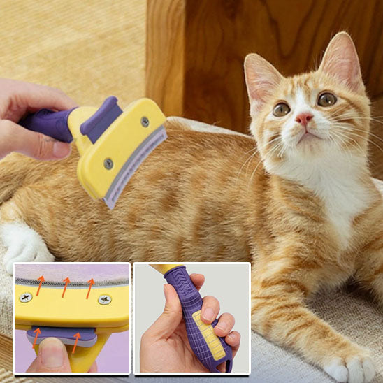 brosse-pour-chat-ergonomique-antidérapante-avec-poils-en-acier-inoxydable