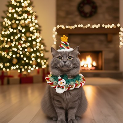 Déguisement pour chat festin