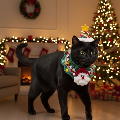 Déguisement pour chat deocrative