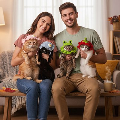 Déguisement pour chat instagram star