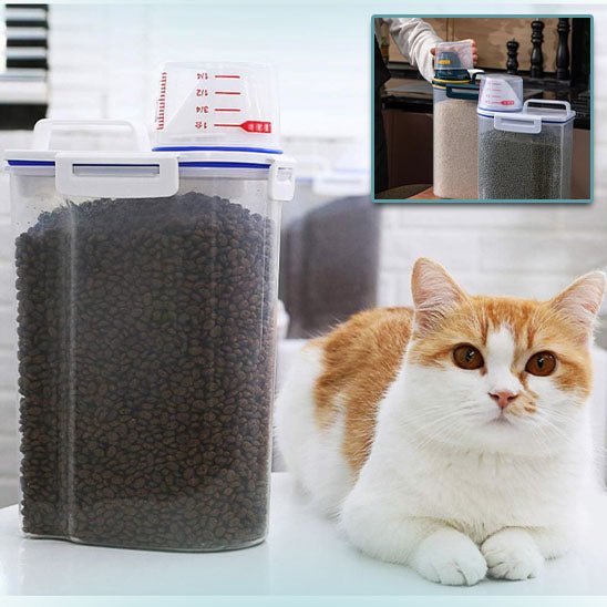 Distributeur de croquettes pour chat | MeasurePro™ - Royaume Des Chats