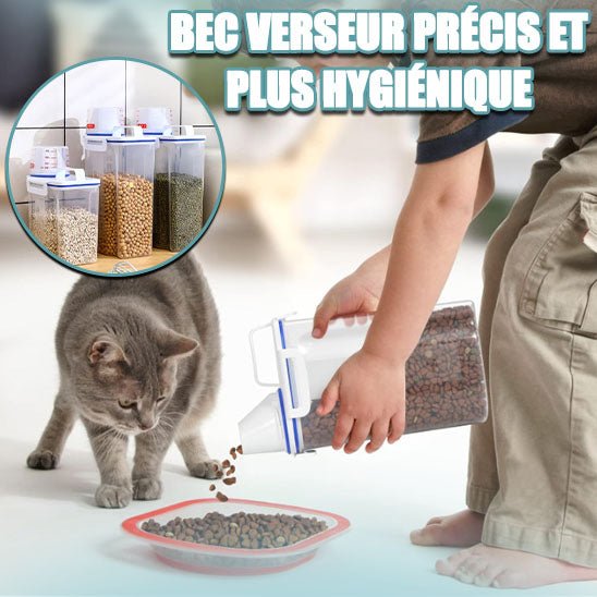 Distributeur de croquettes pour chat | MeasurePro™ - Royaume Des Chats