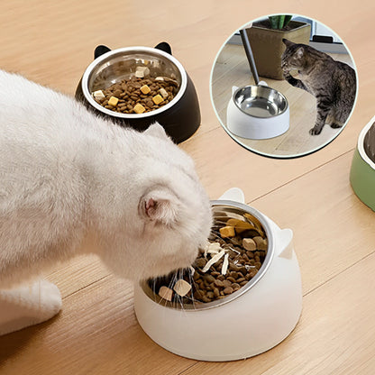 gamelle-pour-chat-blanc