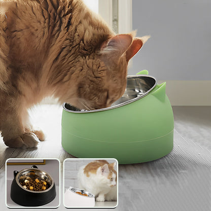 gamelle-pour-chat-vert
