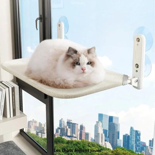 Hamac pour chat | CatNap™ pliable - Royaume Des Chats