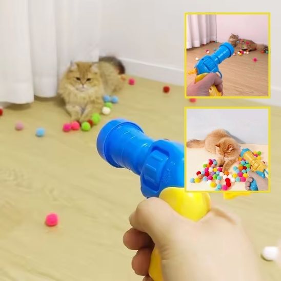 jouet pour chat pistolet