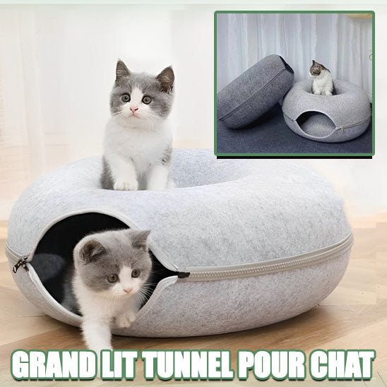 Lit pour chat | SoftDonut™ - Royaume Des Chats