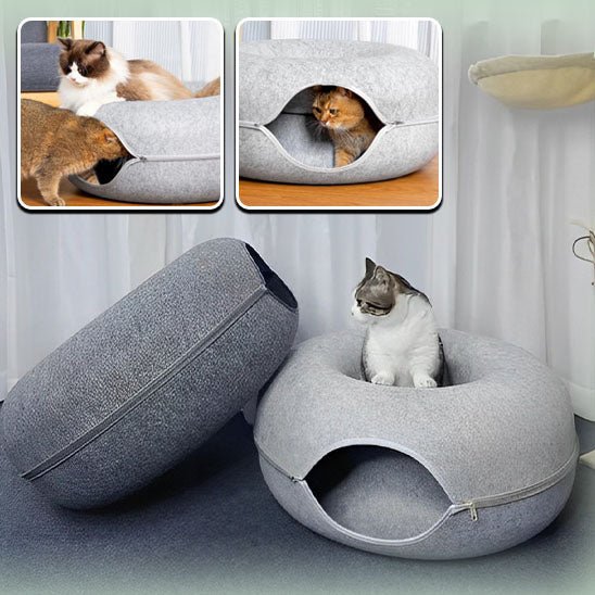 Lit pour chat | SoftDonut™ - Royaume Des Chats