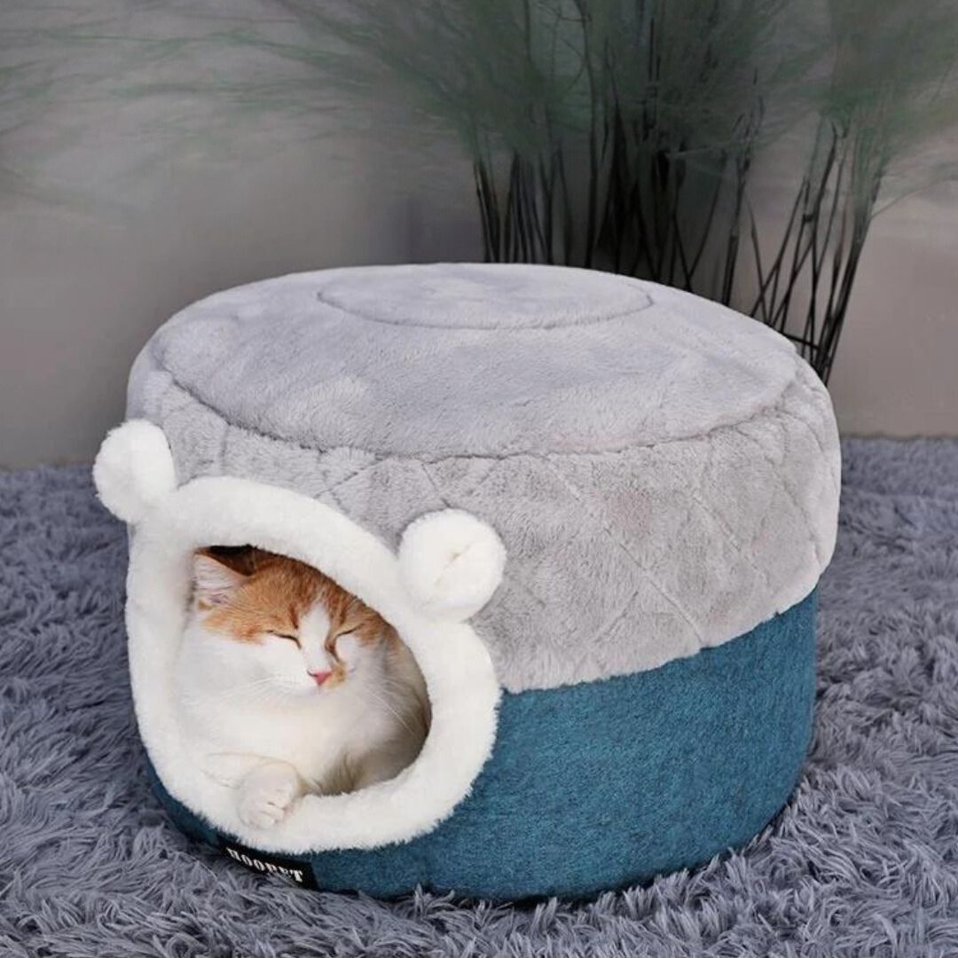 Panier pour chat - CosyCave™ - Royaume Des Chats