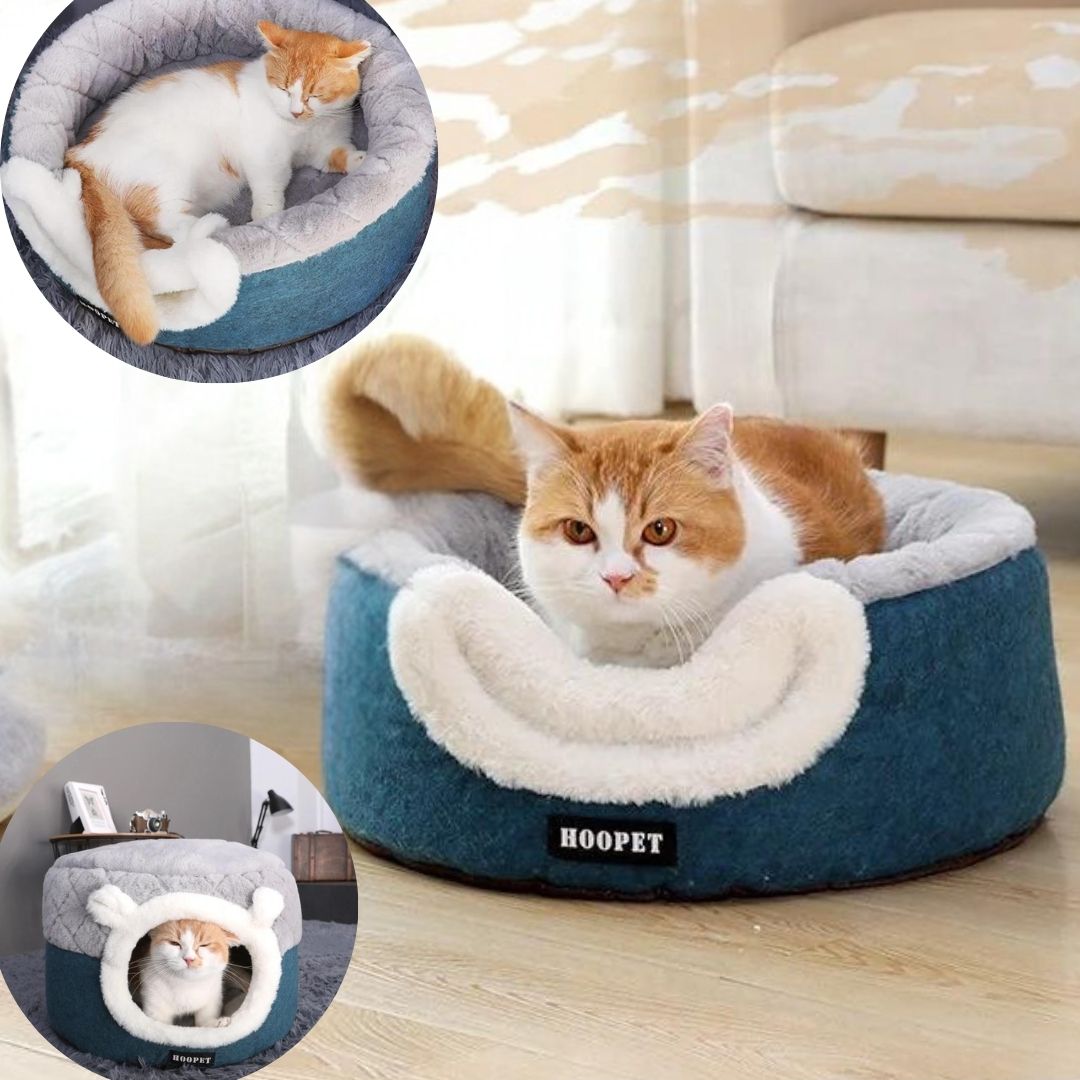 Panier pour chat - CosyCave™ - Royaume Des Chats