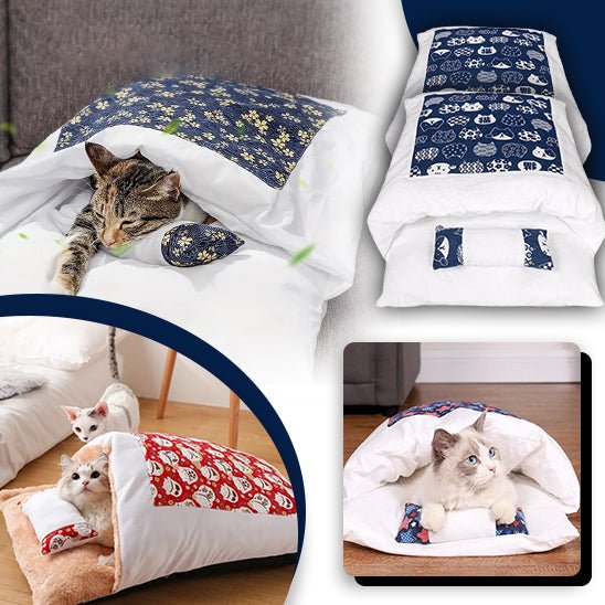 Sac de couchage pour chat | CozyCat™ - Royaume Des Chats